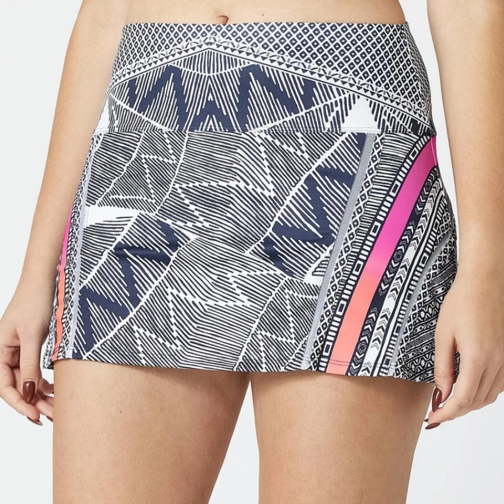 Lucky In Love Santa Fe Glow Print Skirt Size Small (4/6)